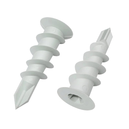 100x White Gypsum Board Screws Self Drilling