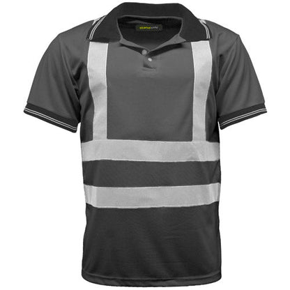 HV004 Hi Vis Short Sleeve Polo Shirt-3