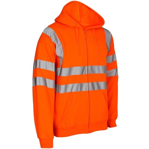 Hi Vis Zip Hoodie HV311