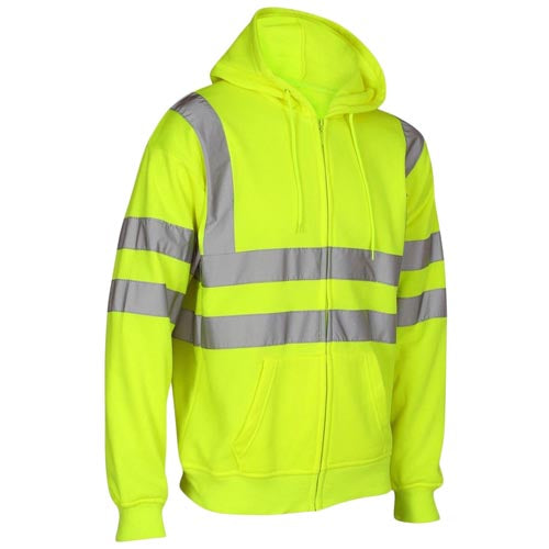 Hi Vis Zip Hoodie HV311