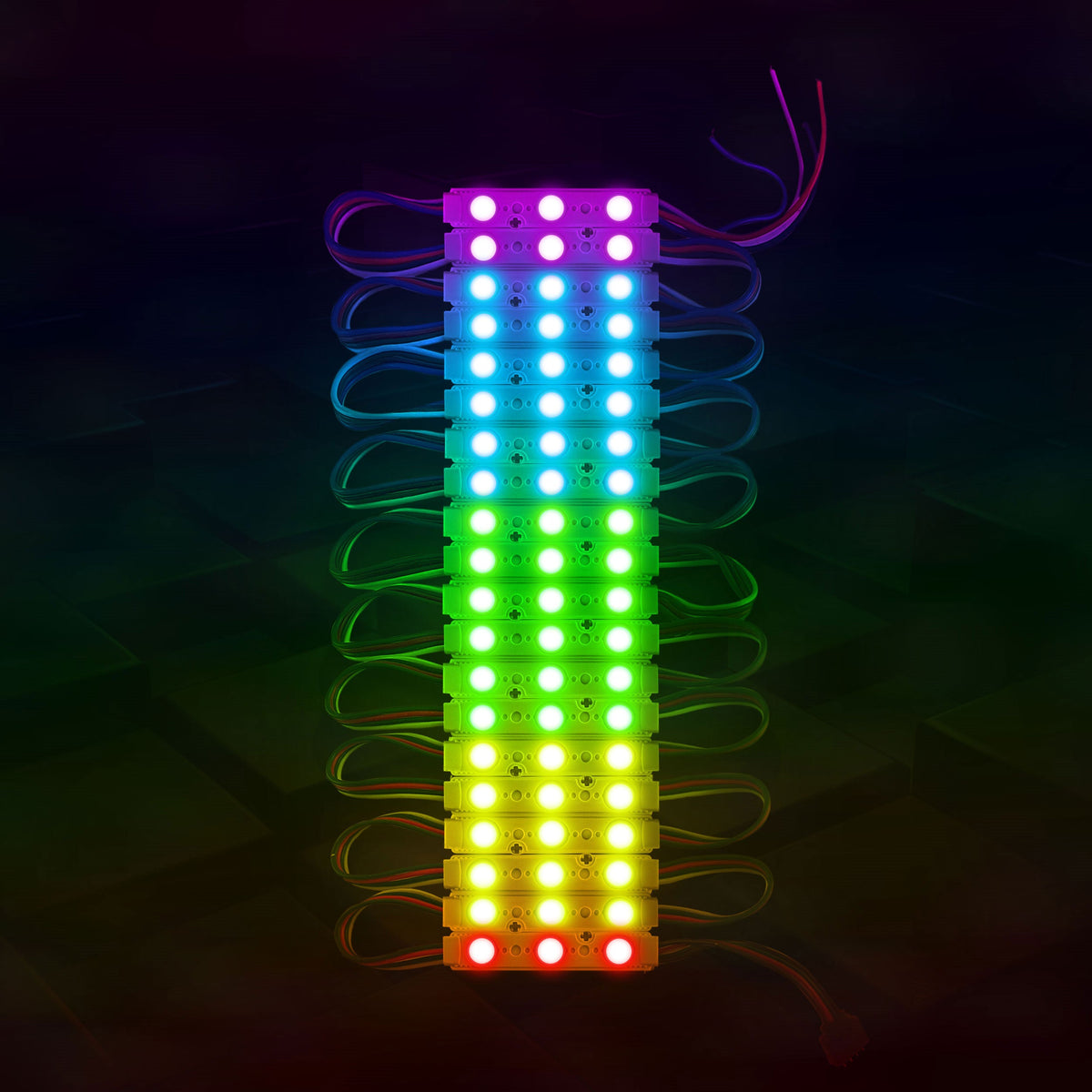 12V RGB LED Module strip Lights IP67 Waterproof - Indoor & Outdoor Use