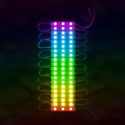 12V RGB LED Module strip Lights IP67 Waterproof - Indoor & Outdoor Use
