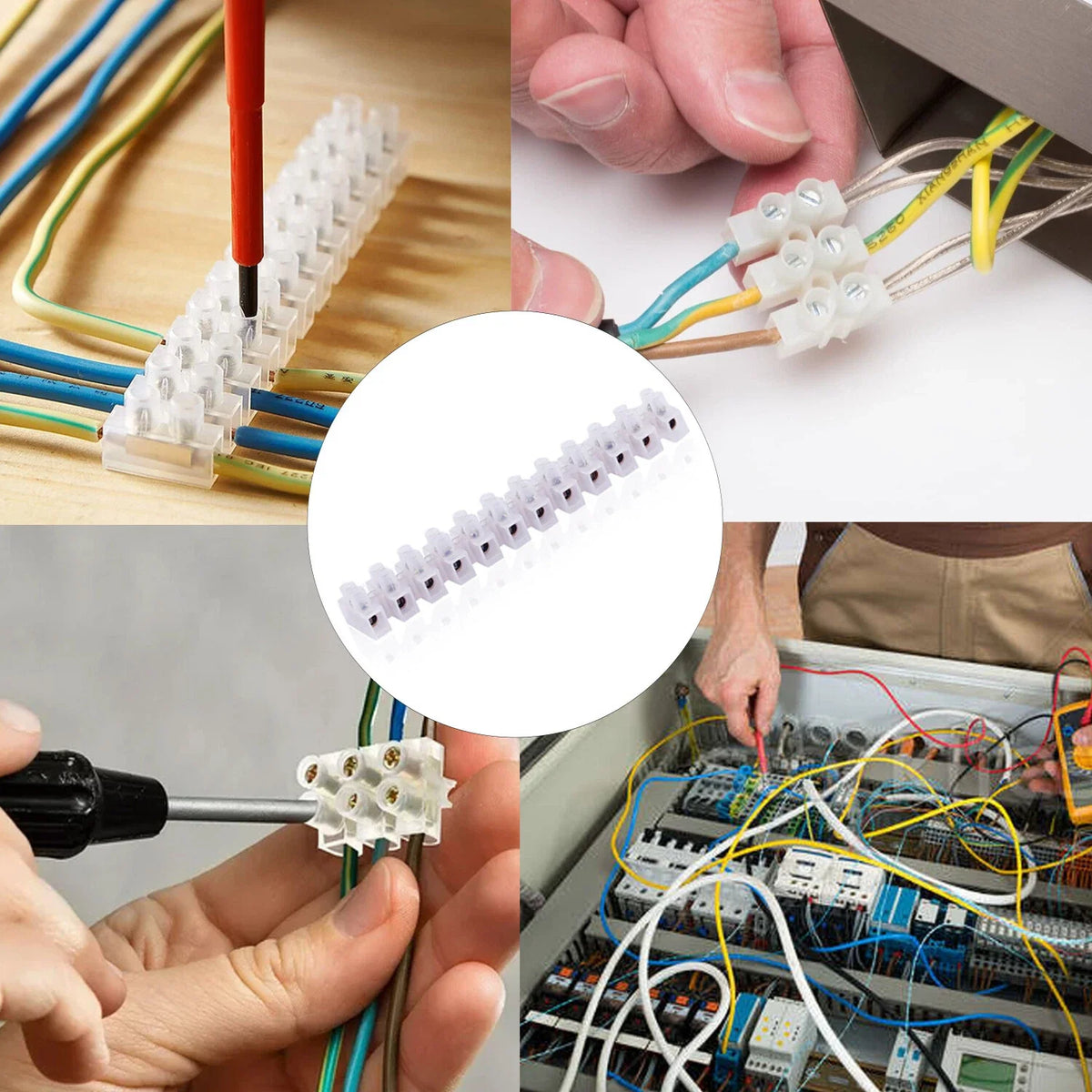 Lighting Chock Block Connection 12 Way 3A-60A