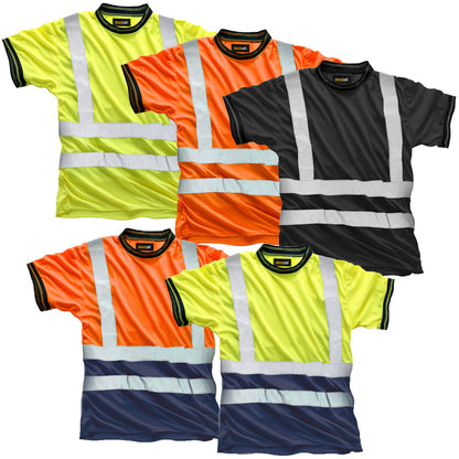 Hi Vis T-Shirt Crew Neck  HV007