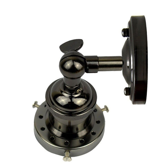 Adjustable Wall Light Rustic Metal Ball Joint Sconce E27 - 5 Colour Options