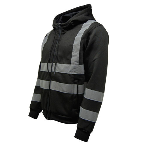 Hi Vis hoodie zipper HV008