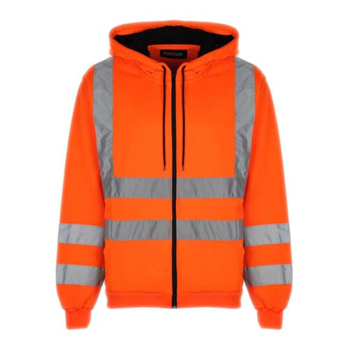 Hi Vis hoodie zipper HV008