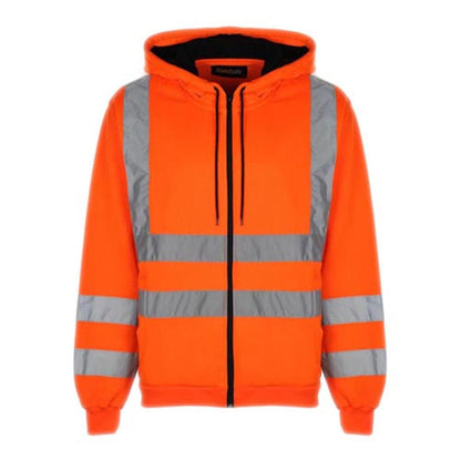 Hi Vis hoodie zipper HV008