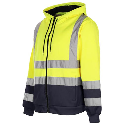 Hi Vis hoodie zipper HV008