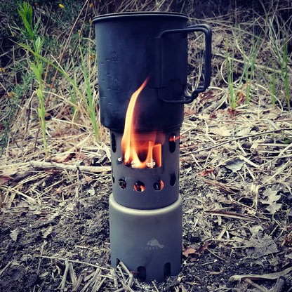 TOAKS Titanium Lightweight Pot with Lid 750ml / 900ml