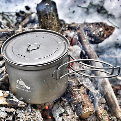 TOAKS Titanium Lightweight Pot with Lid 750ml / 900ml