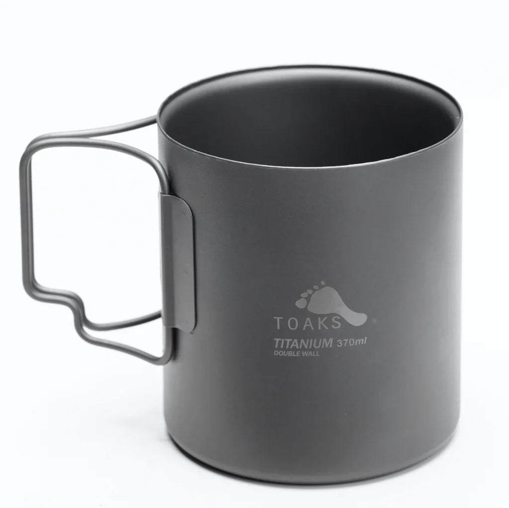 Toaks Titanium Double Wall Mug (370ML or 450ML)