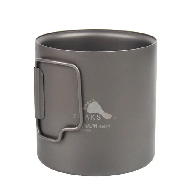 Toaks Titanium Double Wall Mug (370ML or 450ML)