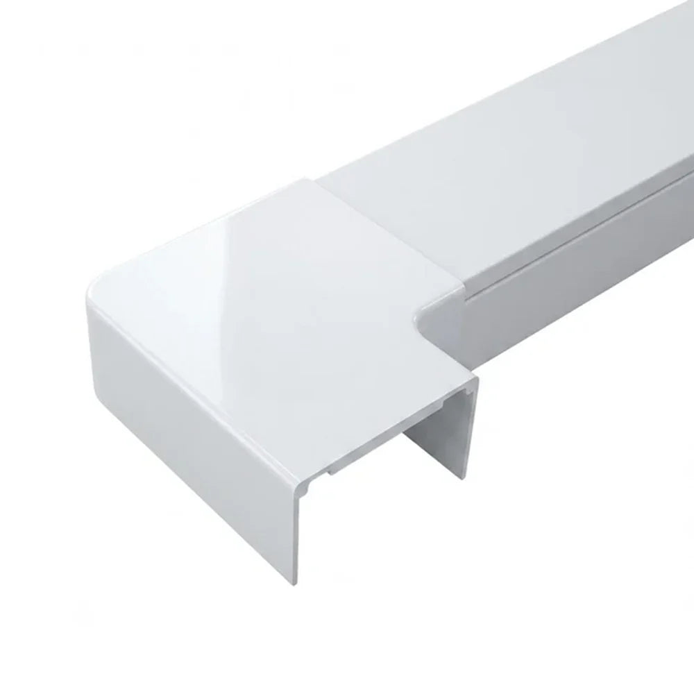 Cable Trunking Raceway Corner L Connectors x 10