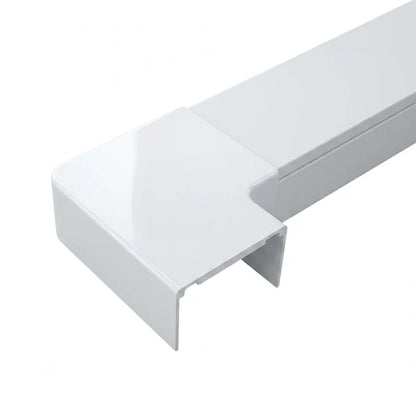 Cable Trunking Raceway Corner L Connectors x 10