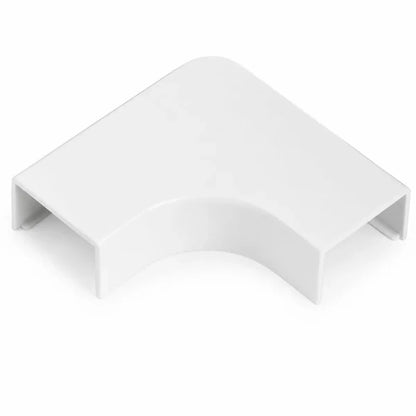 Cable Trunking Raceway Corner L Connectors x 10